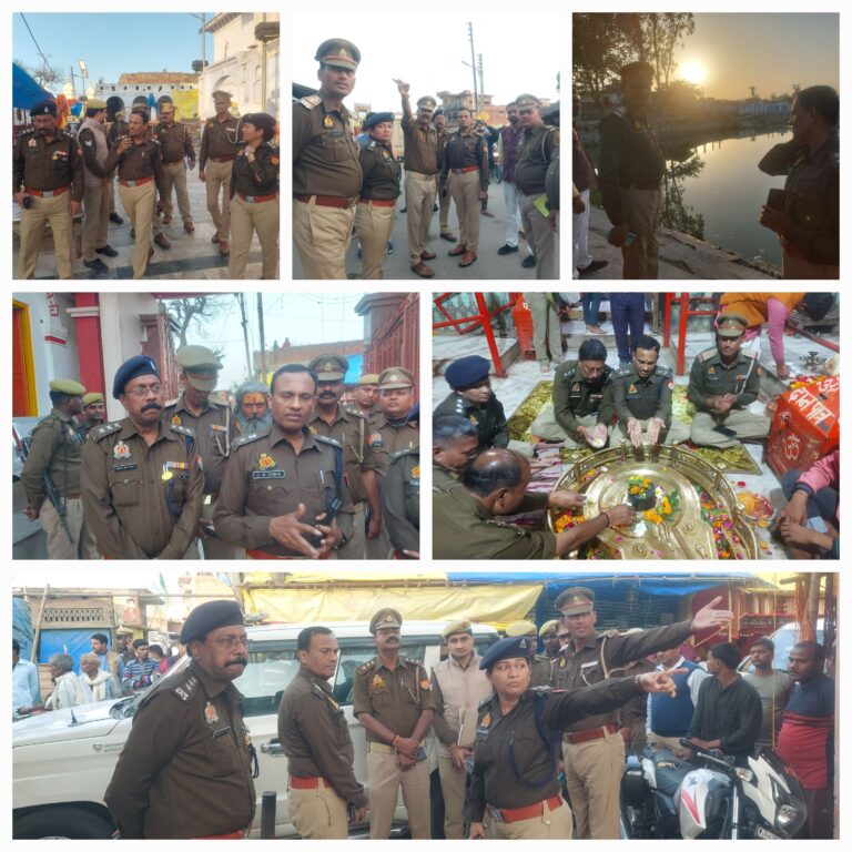 अपर पुलिस अधीक्षक आर. एन. सिन्हा ने लोधेश्वर महादेवा का किया भ्रमण दिए निर्देश