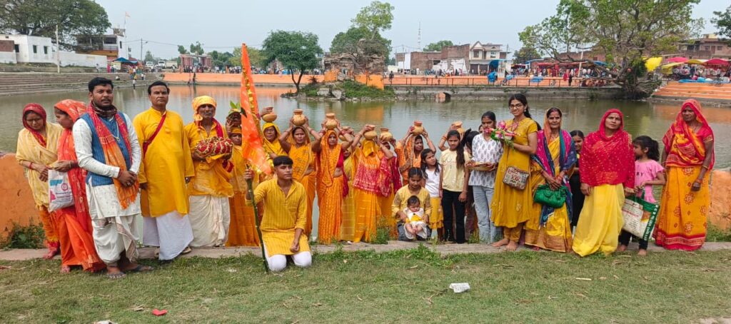 भक्ति रस में डूबा अमोली कला, श्रीमद् भागवत कथा का मंगलमय शुभारंभ