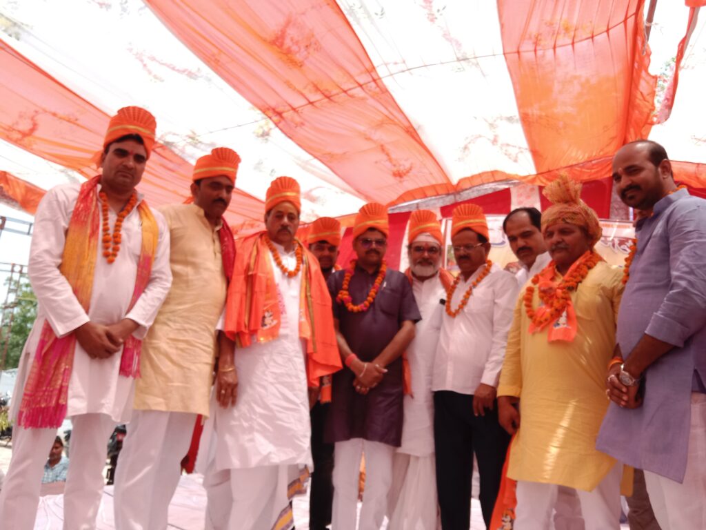 महाराणा प्रताप जयंती पर वरिष्ठ जन सम्मान समारोह आयोजित