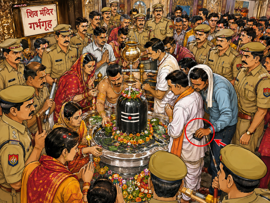 महादेवा धाम में श्रद्धालु नहीं, चोर रहे सबसे सक्रिय! गर्भगृह से जेब साफ, मेला मैदान से बाइक गायब, सुरक्षा व्यवस्था पर उठे बड़े सवाल