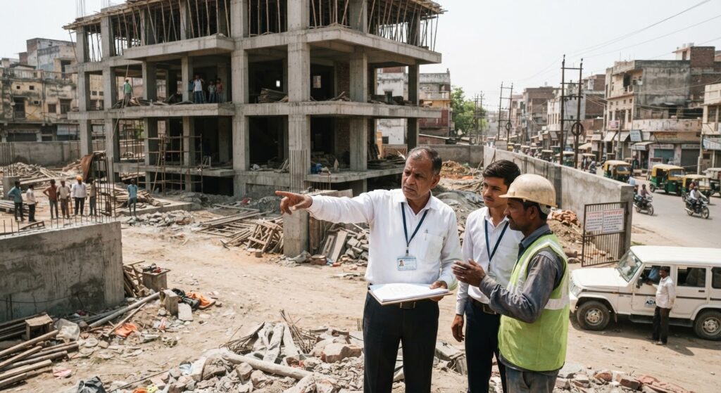 आगरा विकास प्राधिकरण की बड़ी जांच, नजूल की जमीन पर अवैध बिल्डिंग मैप पास करने का मामला आया सामने