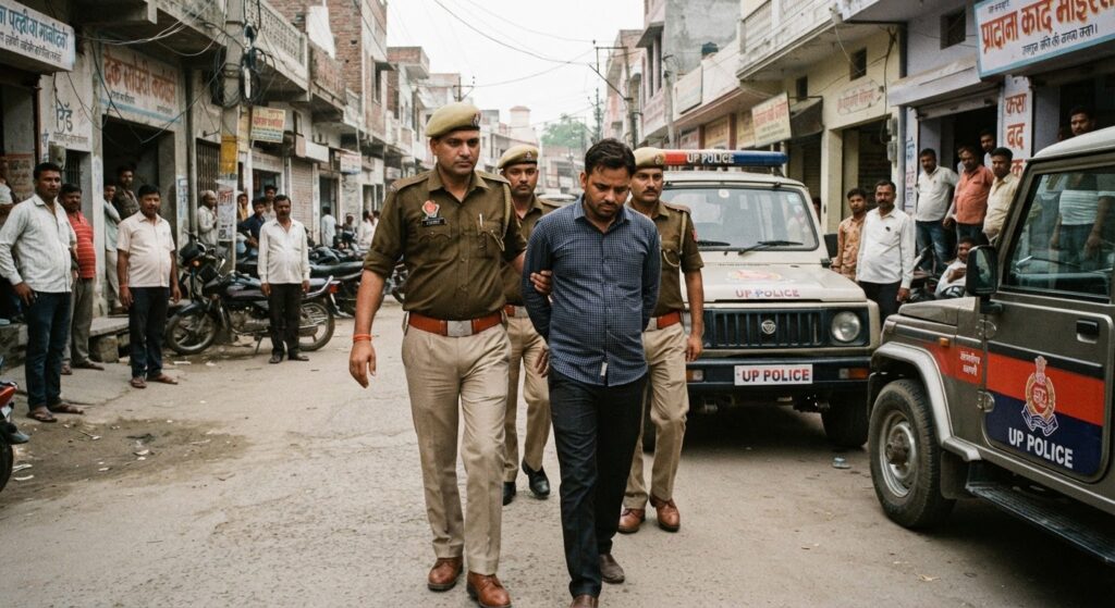 आगरा में सरकारी नौकरी दिलाने के नाम पर लाखों की ठगी करने वाला साइबर ठग गिरफ्तार