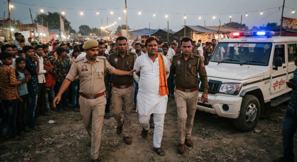 देवरिया में पुलिस कॉन्स्टेबल को थप्पड़ मारने वाला बीजेपी नेता का भाई गिरफ्तार
