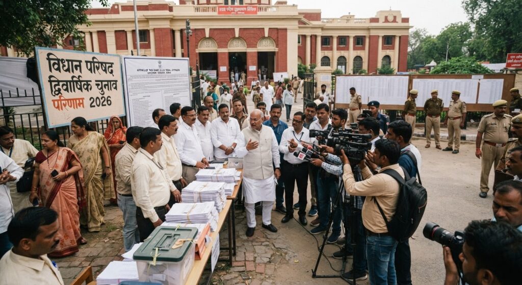 यूपी विधान परिषद चुनाव परिणाम: बीजेपी और सपा के बीच कड़ा मुकाबला, कई सीटों के नतीजे घोषित