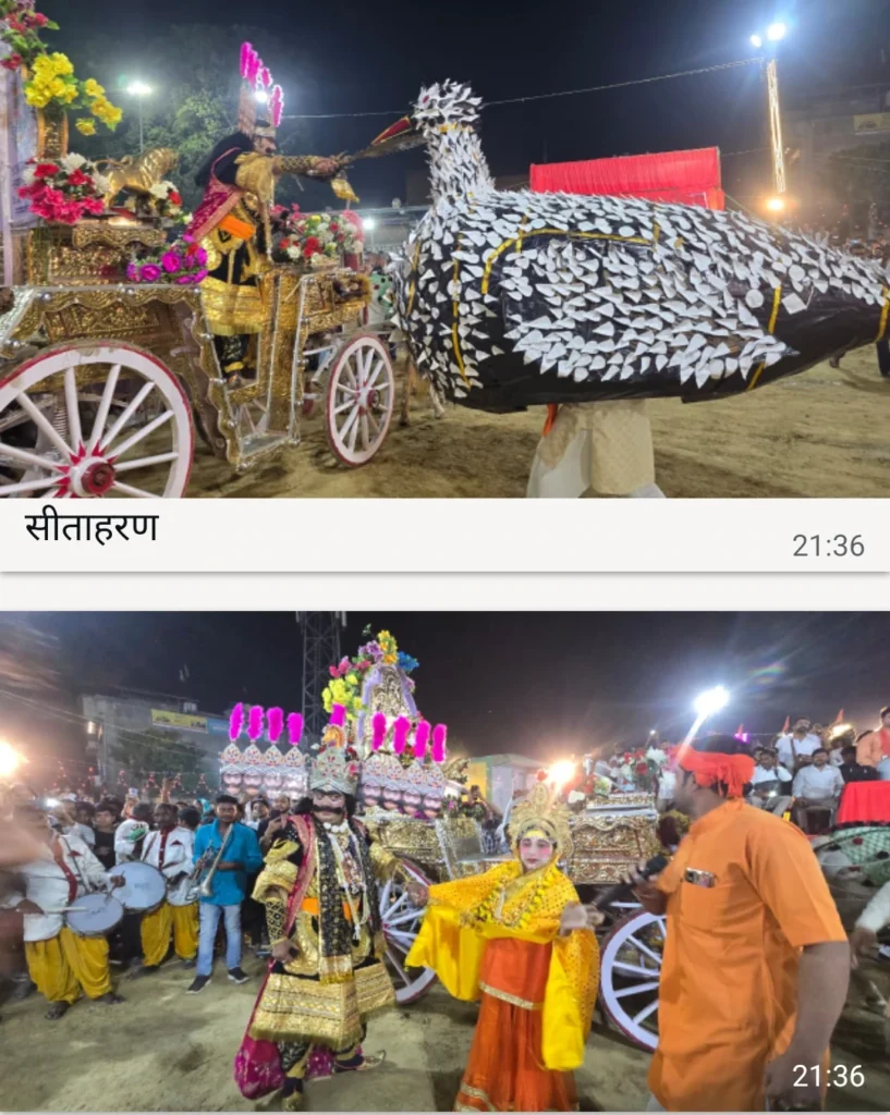 बाराबंकी की रामलीला में सीता हरण और जटायु वध का मंचन, दर्शकों ने देखा भावुक दृश्य