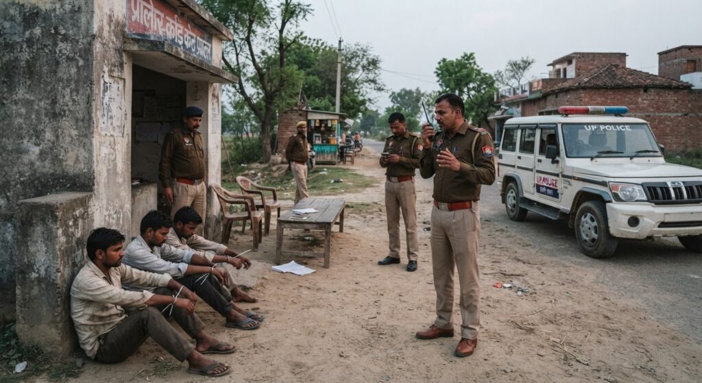 गोंडा में खुद के अपहरण का नाटक रचने वाला भाई और दो साथी गिरफ्तार, भाइयों से मांगे थे 10 हजार