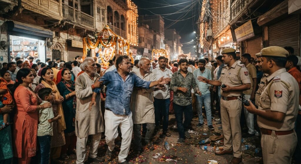 फर्रुखाबाद में राम बरात के दौरान दबंगों की मारपीट का वीडियो वायरल, सुरक्षा पर उठे सवाल