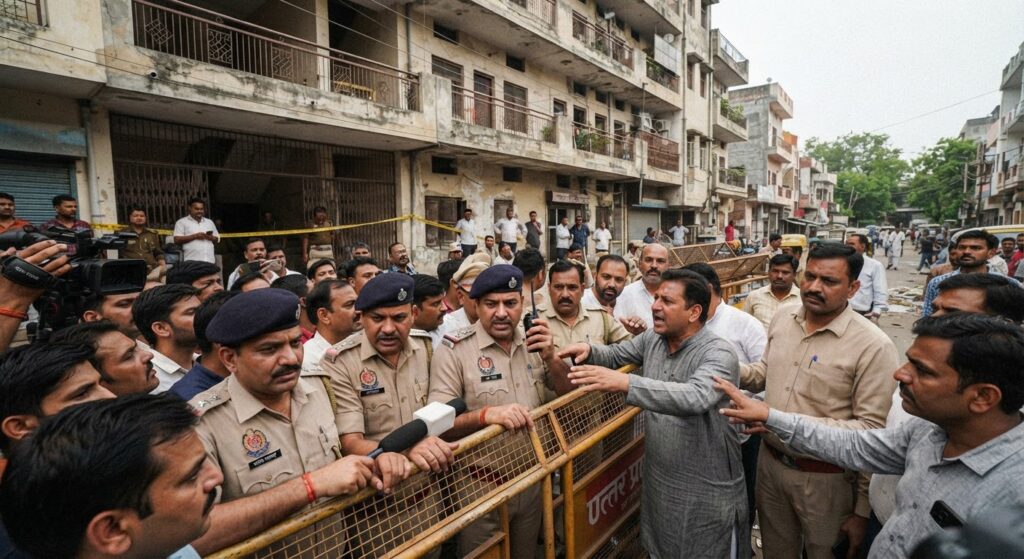 लखनऊ: कैफे मालिक शिवा शर्मा की मौत के मामले में फरार श्रद्धा दुबे, पुलिस की कार्यप्रणाली पर उठे सवाल