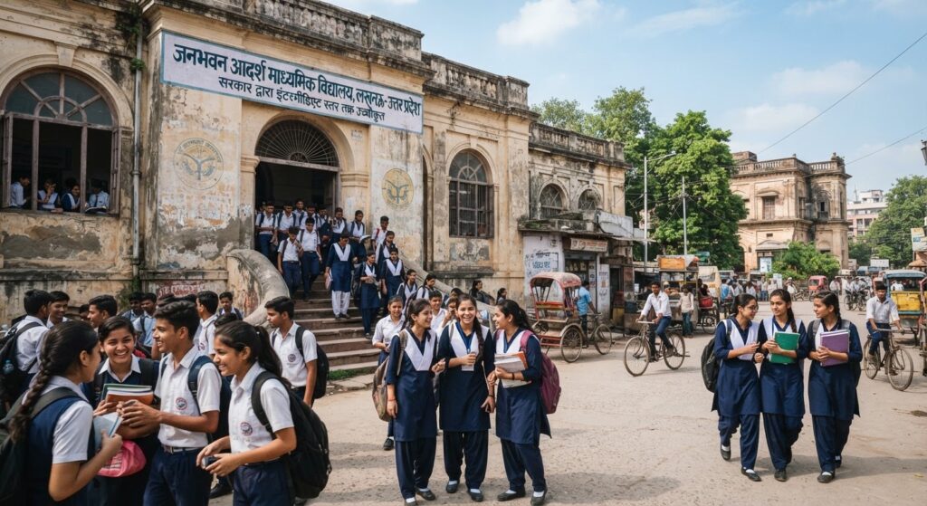 लखनऊ के जनभवन आदर्श सेकेंडरी स्कूल का इंटरमीडिएट स्तर पर होगा अपग्रेड, यूपी सरकार ने दी मंजूरी