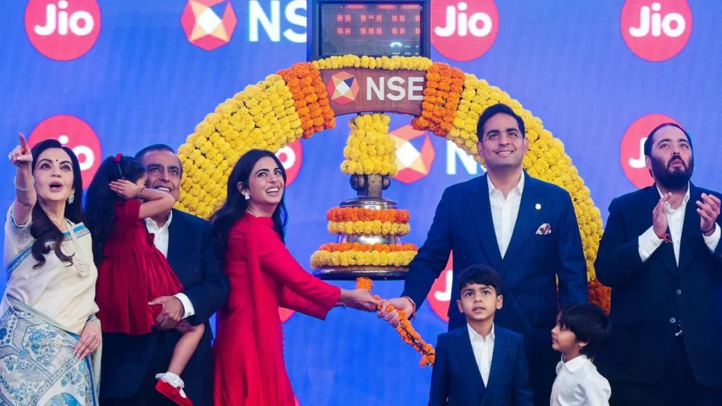 Jio Platforms की धमाकेदार शेयर बाजार एंट्री, 21 फीसदी प्रीमियम के साथ बनी देश की दूसरी सबसे मूल्यवान कंपनी