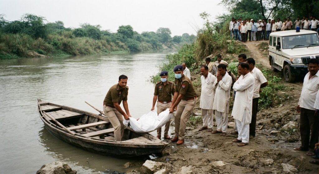 बाराबंकी में प्रेमी की आत्महत्या के बाद लापता युवती की नदी में मिली लाश